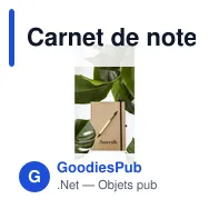 Carnet de notes A5 personnalisable en matériaux recyclés - Pocket ECOavec logo - Miniature 8