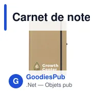 Carnet de notes A5 personnalisable en matériaux recyclés - Pocket ECOavec logo - Miniature 9