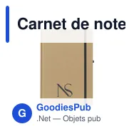 Carnet de notes A5 personnalisable en matériaux recyclés - Pocket ECOavec logo - Miniature 10