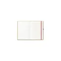 Variante rouge - Carnet de notes A5 personnalisable en matériaux recyclés - Pocket ECOavec logo