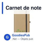 Carnet de notes A6 personnalisable Pocket ECO avec logo - Miniature 3
