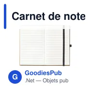 Carnet de notes A6 personnalisable Pocket ECO avec logo - Miniature 4