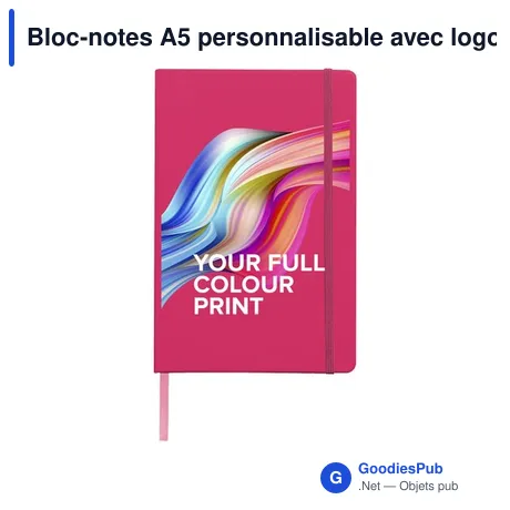 Bloc-notes A5 personnalisable avec logo - Pocket Notebook