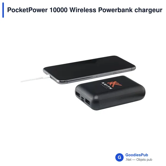 PocketPower 10000 Wireless Powerbank chargeur sans fil - Image 8