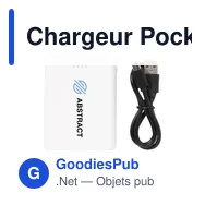 Chargeur PocketPower 5000 personnalisable avec logo - Miniature 11