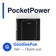 Chargeur PocketPower 5000 personnalisable avec logo - Miniature 4