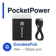 Chargeur PocketPower 5000 personnalisable avec logo - Miniature 5