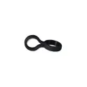 Variante Noir - Poignée en silicone pour bouteille pour cadeau d'entreprise - Swing