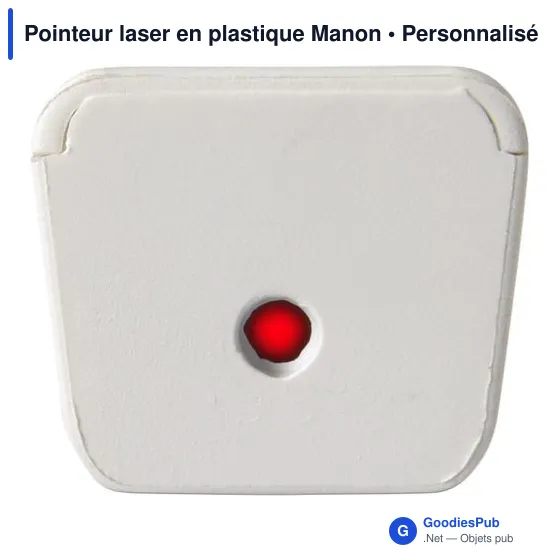 Pointeur laser personnalisable Manon avec logo pour présentations - Image 5