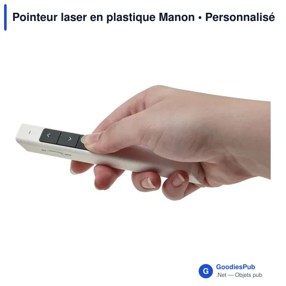 Pointeur laser personnalisable Manon avec logo pour présentations - Image 7