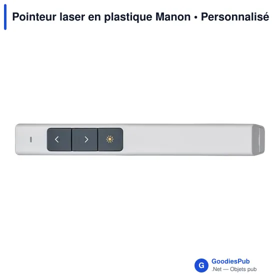 Pointeur laser personnalisable Manon avec logo pour présentations - Image 10