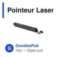 Pointeur Laser Présentateur Haslam - Miniature 1