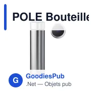 POLE Bouteille avec thermomètre - Miniature 1