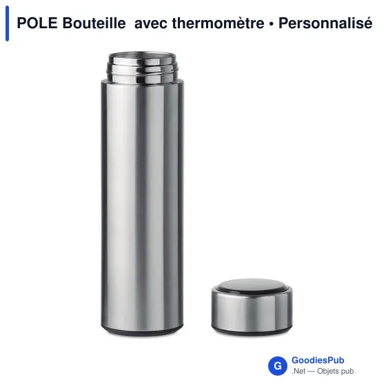 POLE Bouteille avec thermomètre - Image 2