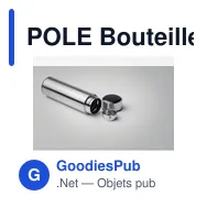 POLE Bouteille avec thermomètre - Miniature 3