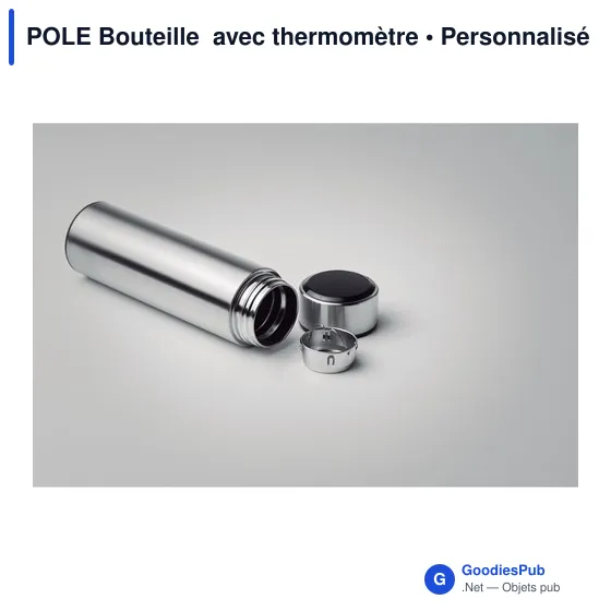 POLE Bouteille avec thermomètre - Image 3