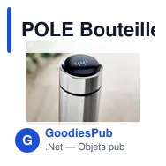 POLE Bouteille avec thermomètre - Miniature 5