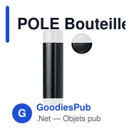 POLE Bouteille avec thermomètre - Miniature 7
