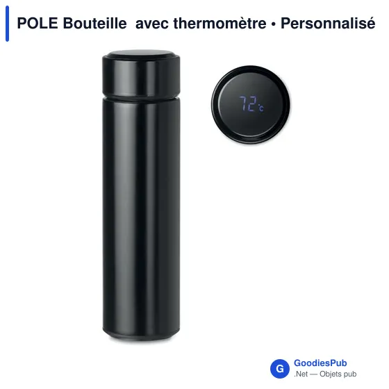 POLE Bouteille avec thermomètre - Image 7