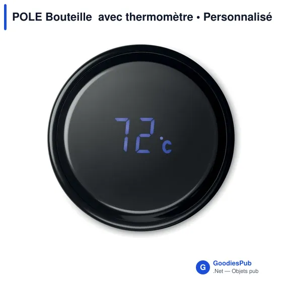 POLE Bouteille avec thermomètre - Image 8