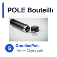POLE Bouteille avec thermomètre - Miniature 9
