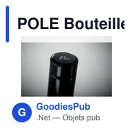 POLE Bouteille avec thermomètre - Miniature 10