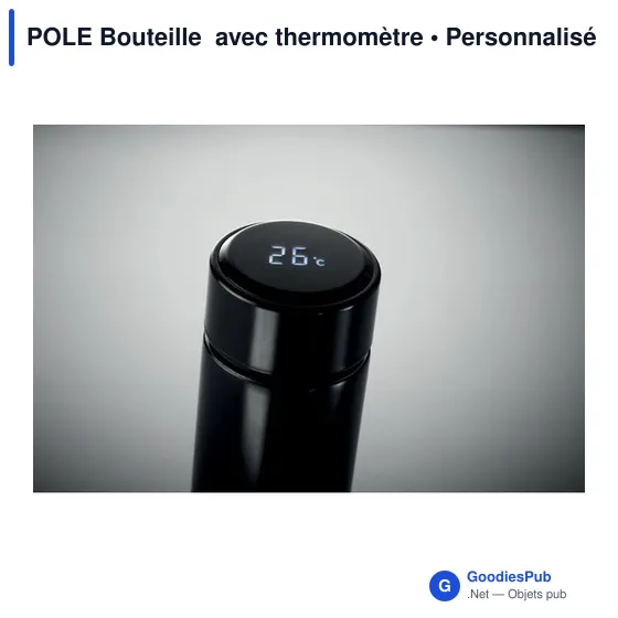 POLE Bouteille avec thermomètre - Image 10