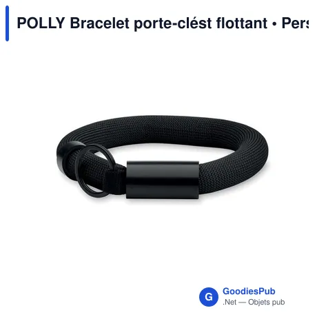 POLLY Bracelet porte-clést flottant