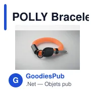 POLLY Bracelet porte-clést flottant - Miniature 12