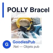 POLLY Bracelet porte-clést flottant - Miniature 7