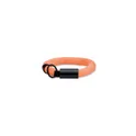Variante orange - POLLY Bracelet porte-clést flottant