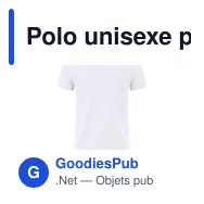 Polo unisexe personnalisable en coton avec logo - Chaplin - Miniature 12