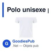 Polo unisexe personnalisable en coton avec logo - Chaplin - Miniature 4
