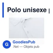 Polo unisexe personnalisable en coton avec logo - Chaplin - Miniature 8