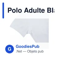 Polo Adulte Blanc Charles - Miniature 12