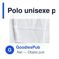 Polo unisexe personnalisable en coton avec logo - Charlot - Miniature 7