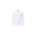 Variante blanc - Polo unisexe personnalisable en coton avec logo - Charlot