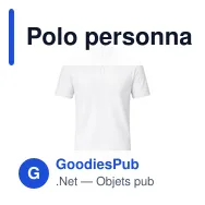 Polo personnalisé pour entreprise avec logo - Fruit Of The Loom - Miniature 1