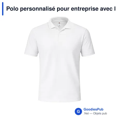 Polo personnalisé pour entreprise avec logo - Fruit Of The Loom