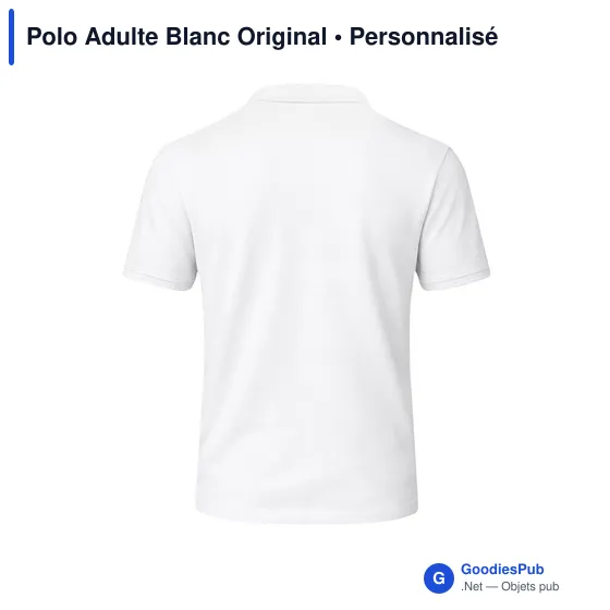 Polo personnalisé pour entreprise avec logo - Fruit Of The Loom - Image 12