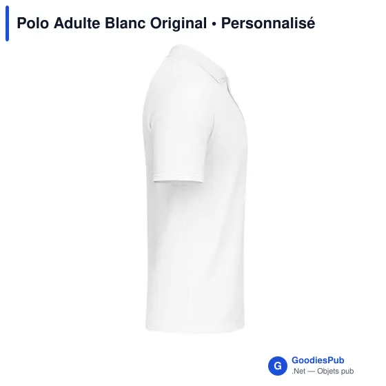 Polo personnalisé pour entreprise avec logo - Fruit Of The Loom - Image 5