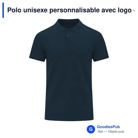 Polo unisexe personnalisable avec logo - Chaplin