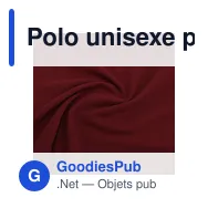 Polo unisexe personnalisable avec logo - Chaplin - Miniature 6
