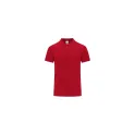 Variante rouge - Polo unisexe personnalisable avec logo - Chaplin