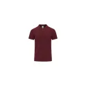 Variante bordeaux - Polo unisexe personnalisable avec logo - Chaplin