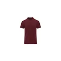 Variante bordeaux - Polo unisexe personnalisable avec logo - Chaplin