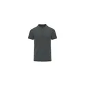 Variante gris foncé - Polo unisexe personnalisable avec logo - Chaplin