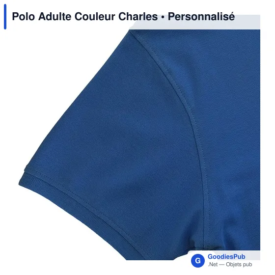 Polo Adulte Couleur Charles - Image 12