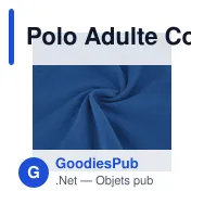 Polo Adulte Couleur Charles - Miniature 6
