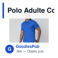 Polo Adulte Couleur Charles - Miniature 9